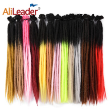 Colors Dreadlocks Crochet Braid Handmade Hair Extensions